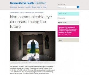 Community Eye Health Journal Issue 87