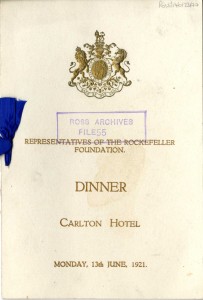 Rockefeller Foundation Dinner