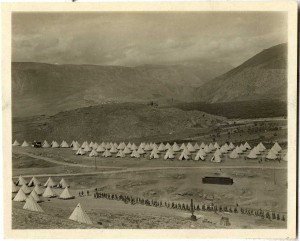 Army Camp, Itea, Greece, 1917