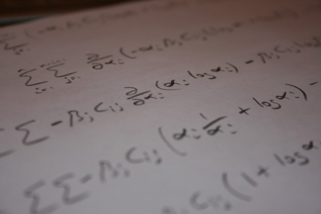 Mathematics photo by Robert Scarth on Flickr