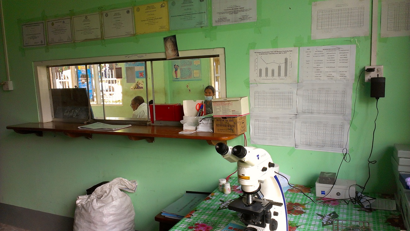 Township hosp lab Yangon