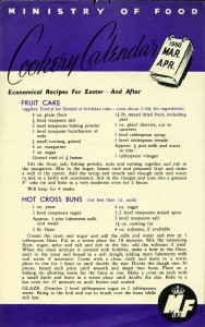 Easter recipe leaflet