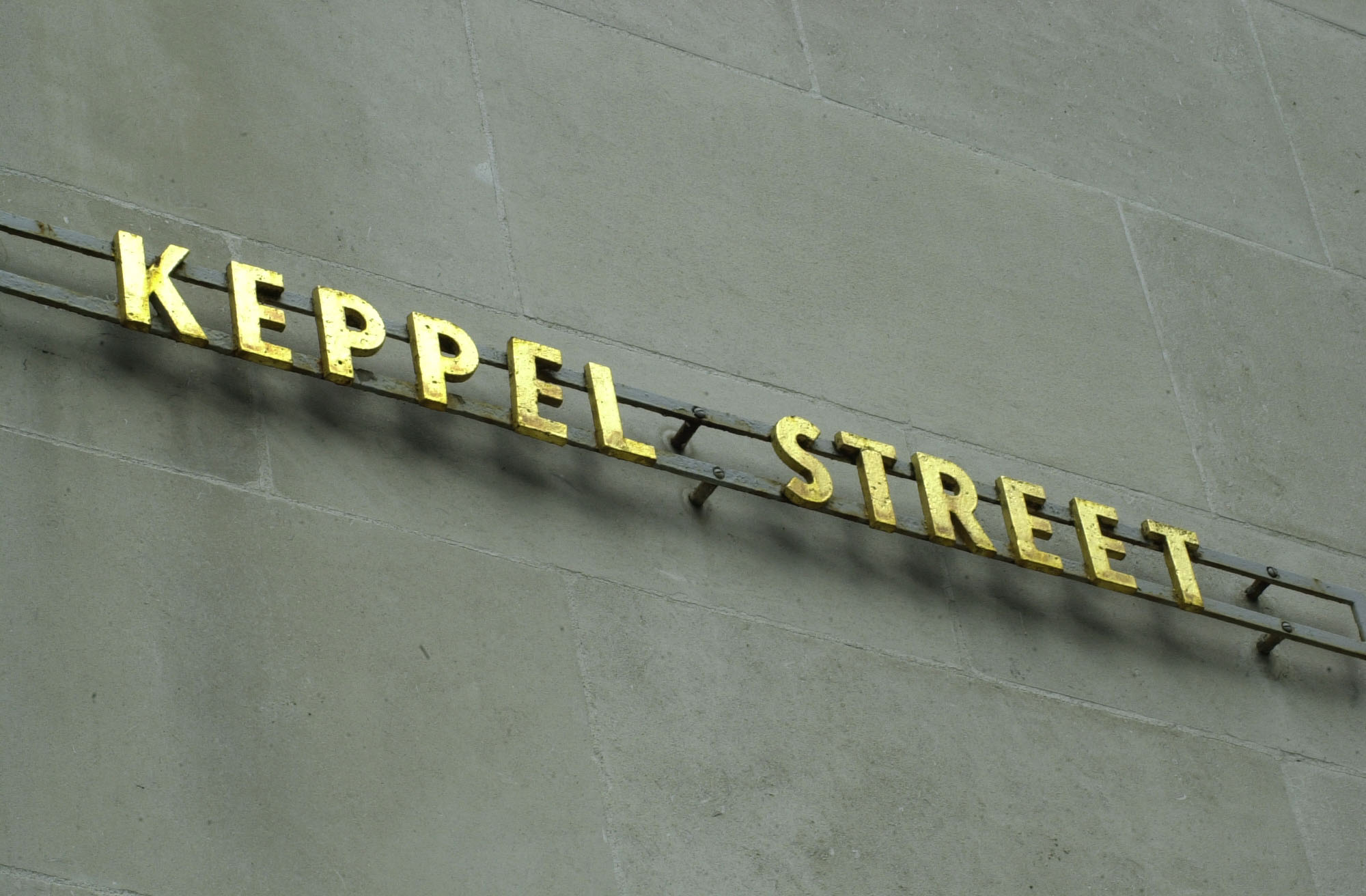 Lettering-Keppel Street