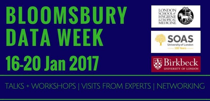 Bloomsbury Data Week