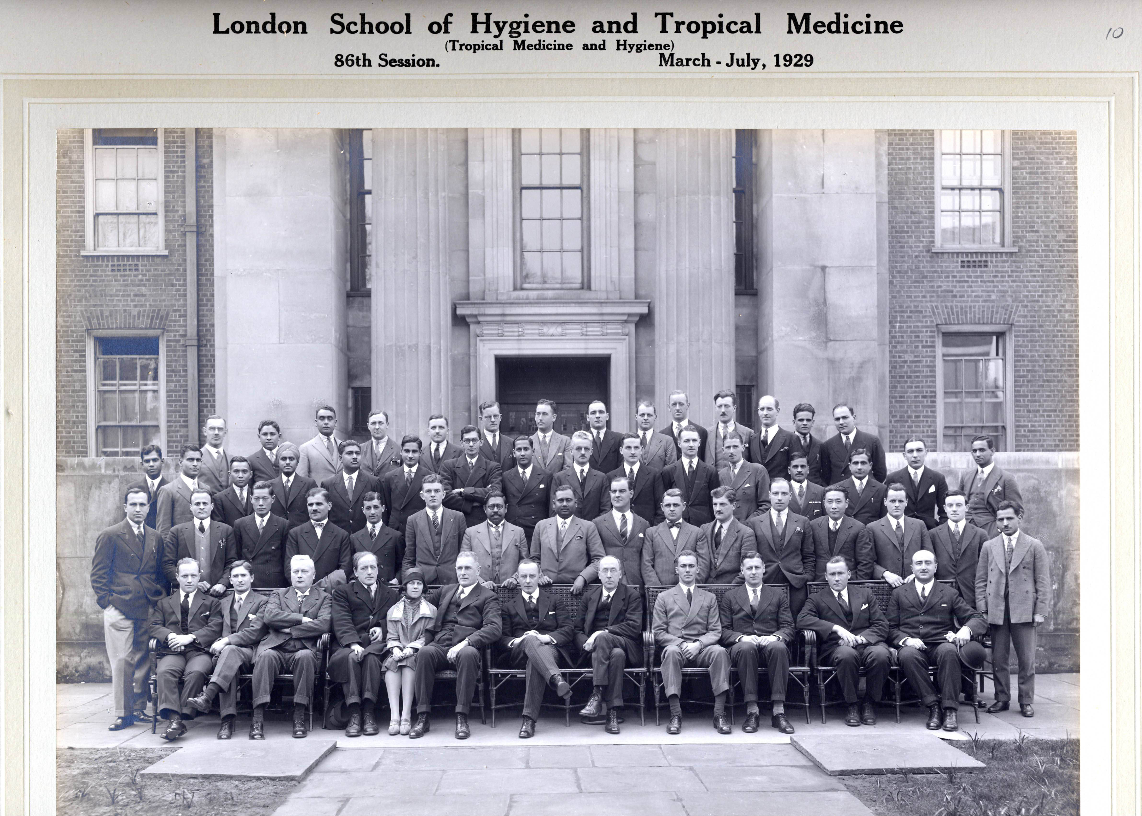 Members of the Diploma in Tropical Medicine and Hygiene course