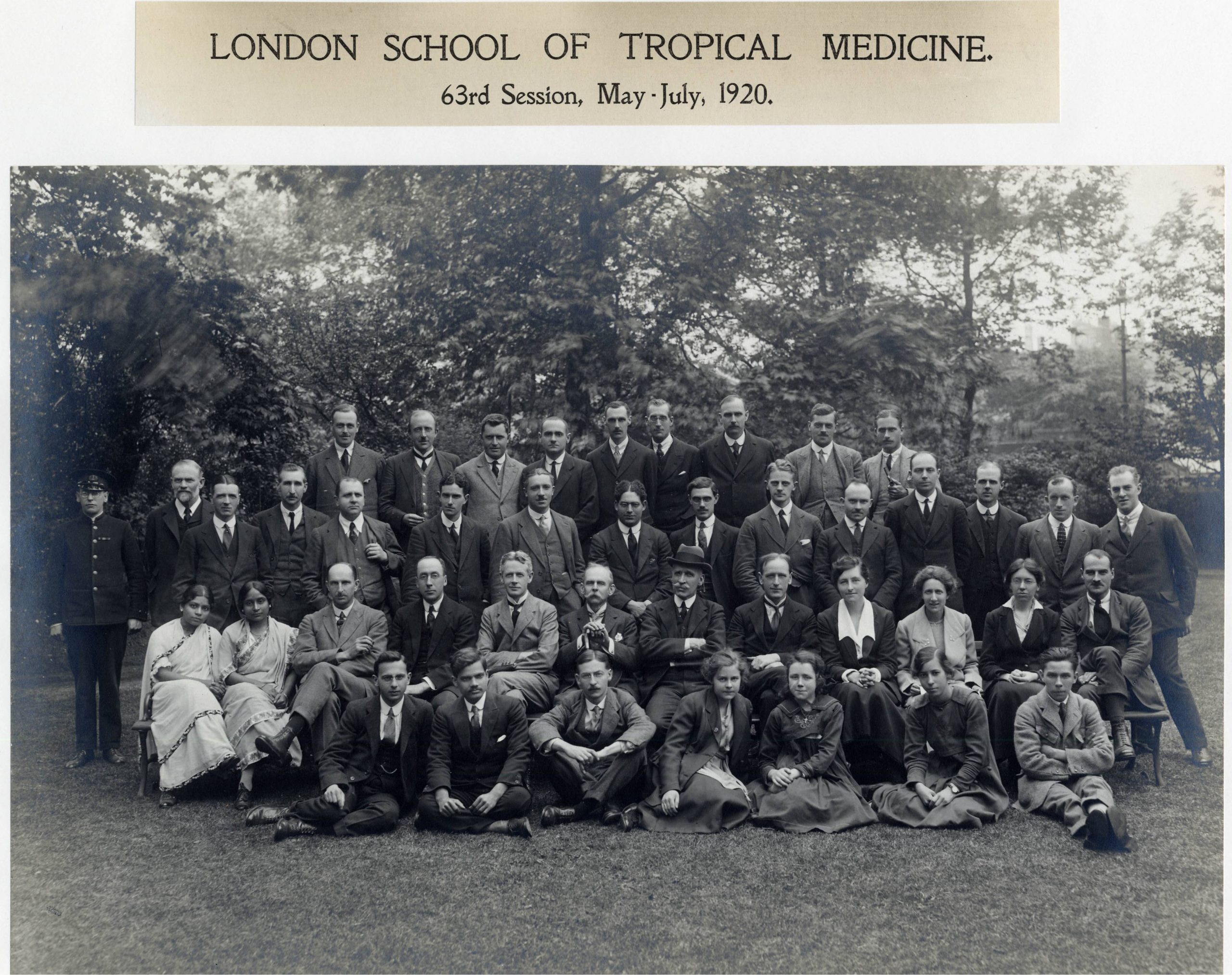 Members of the Diploma in Tropical Medicine and Hygiene course,