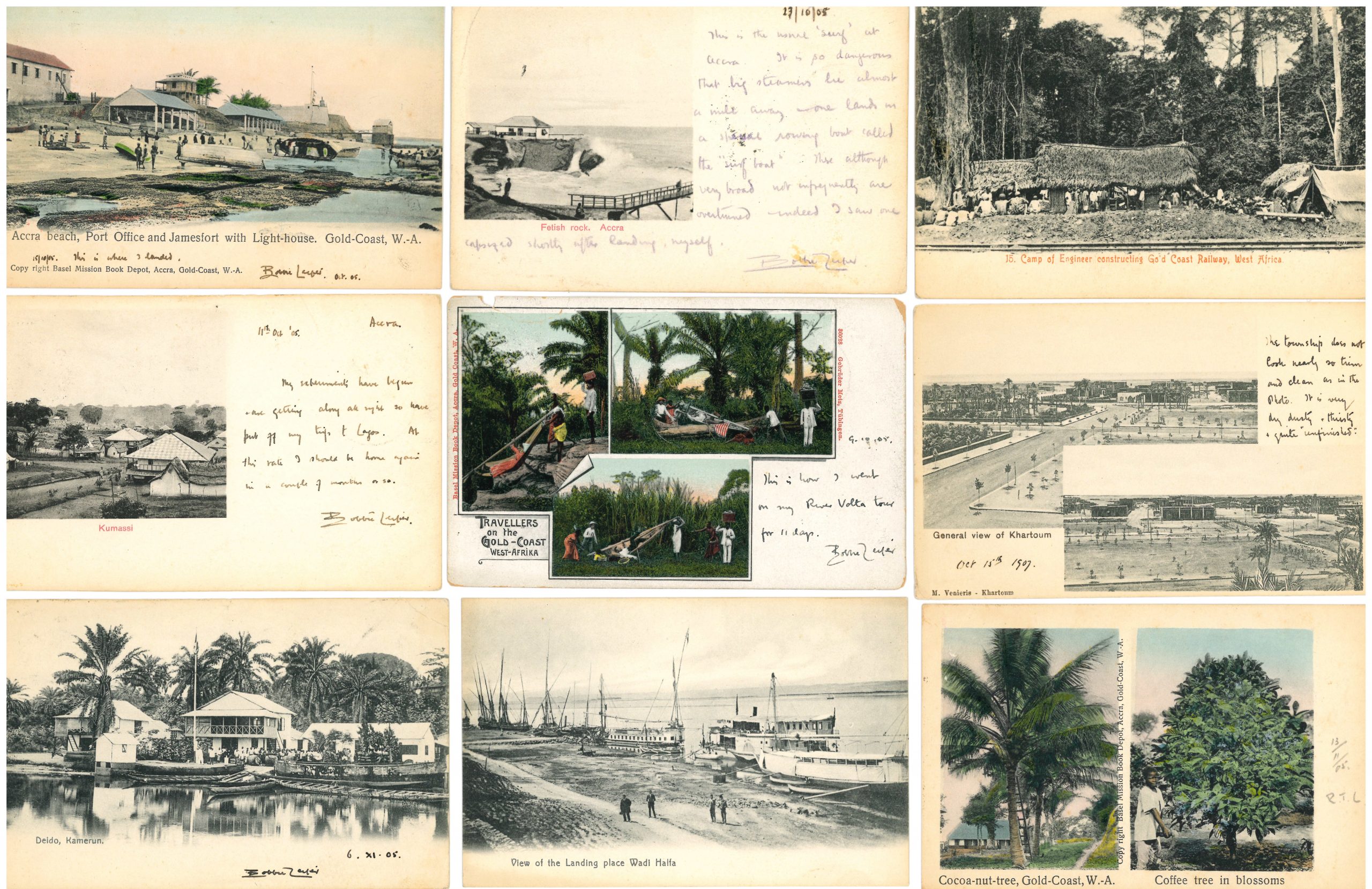 Leiper postcards
