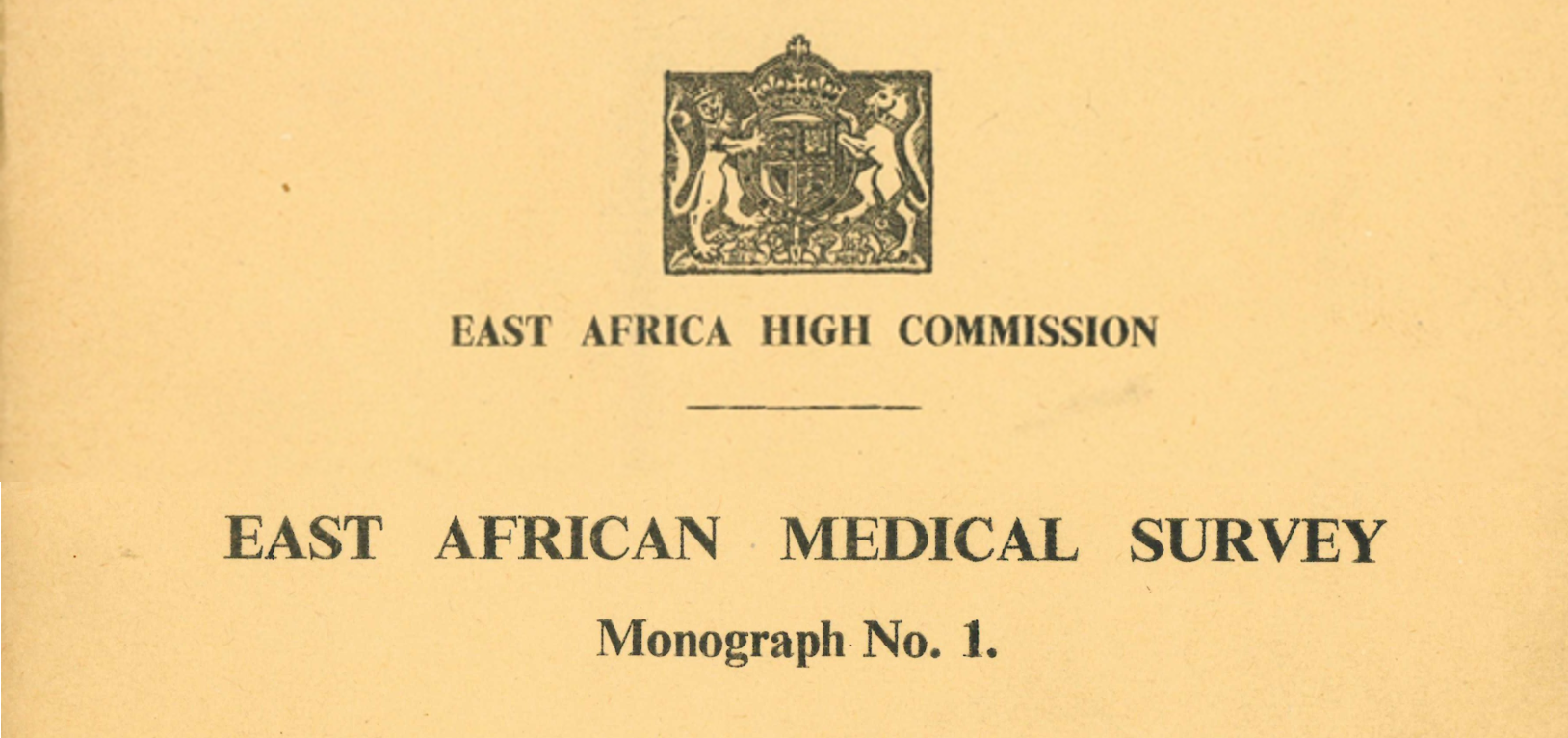 East African Medical Survey