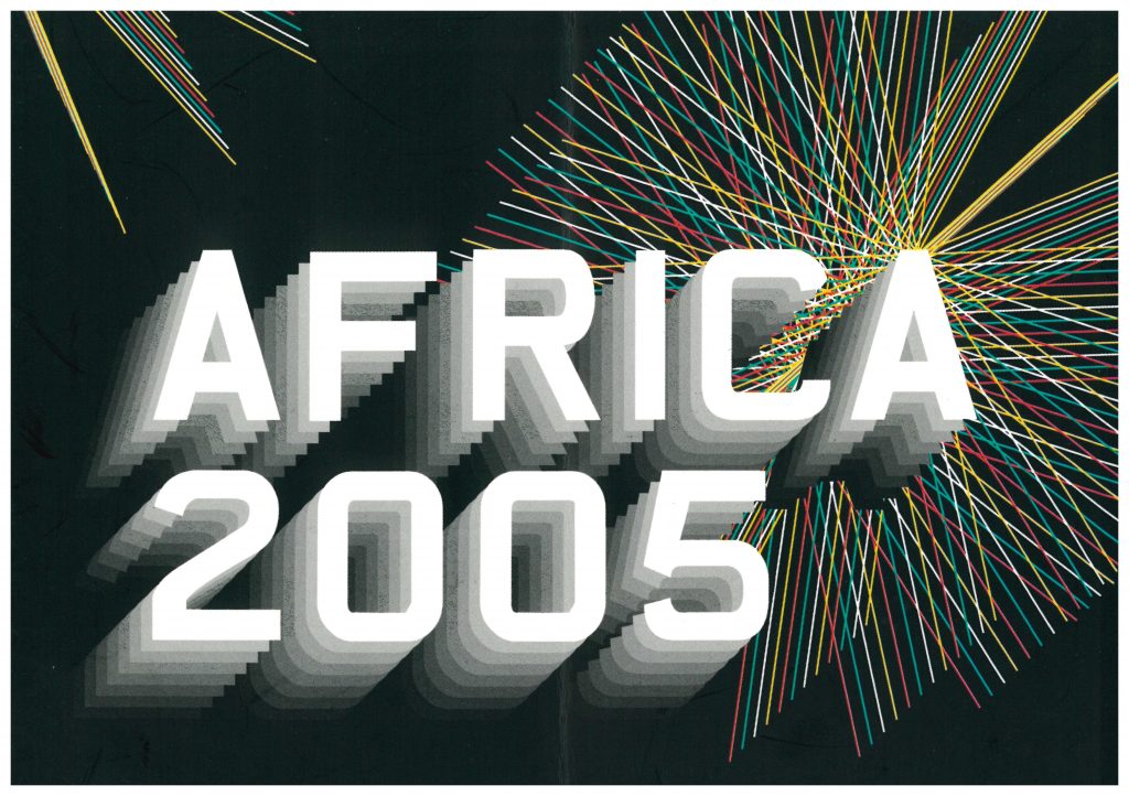Africa 2005 festival leaflet