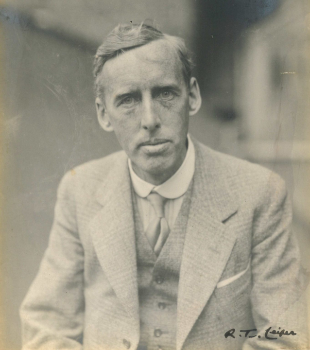 Black and white photograph of Robert Thomson Leiper 
