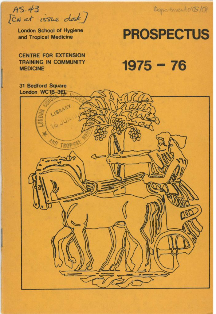 Cover of 1975-6 CETCM prospectus
