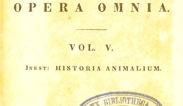 Aristotle's History of Animals