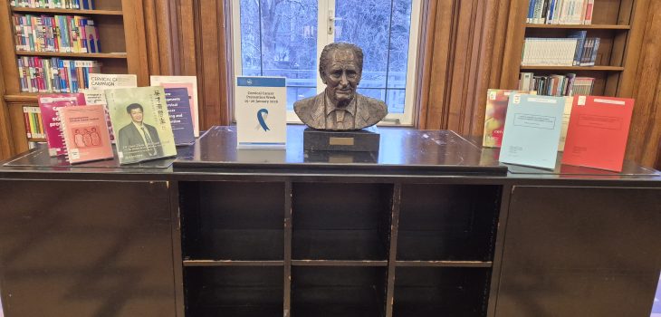 Display for Cervical Cancer Awareness Week 2026