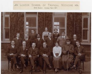 Group shot of staff and students 1916
