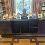 Book display for Mental Health Awareness Week 2026