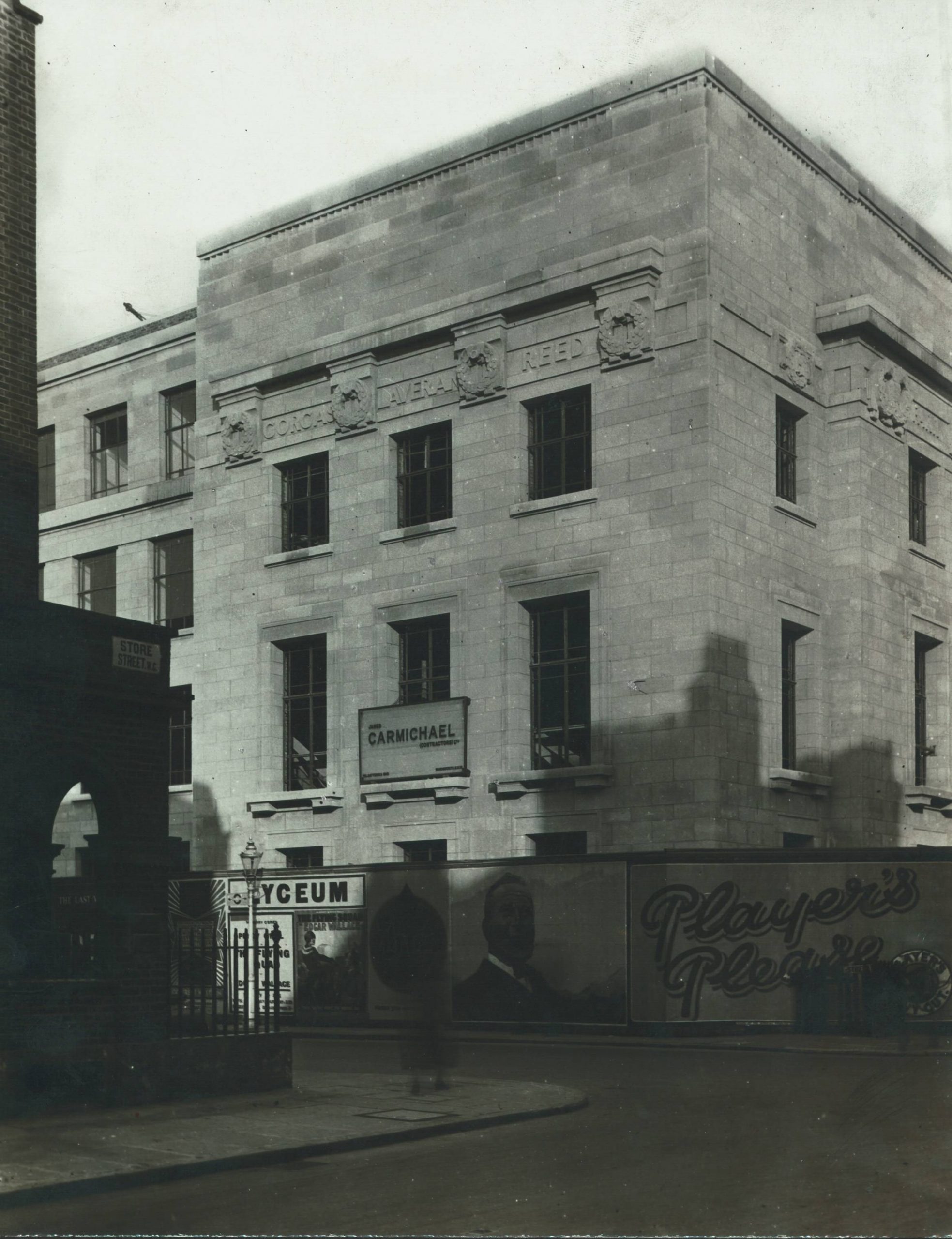Constructions of the building showing the corner o[141]