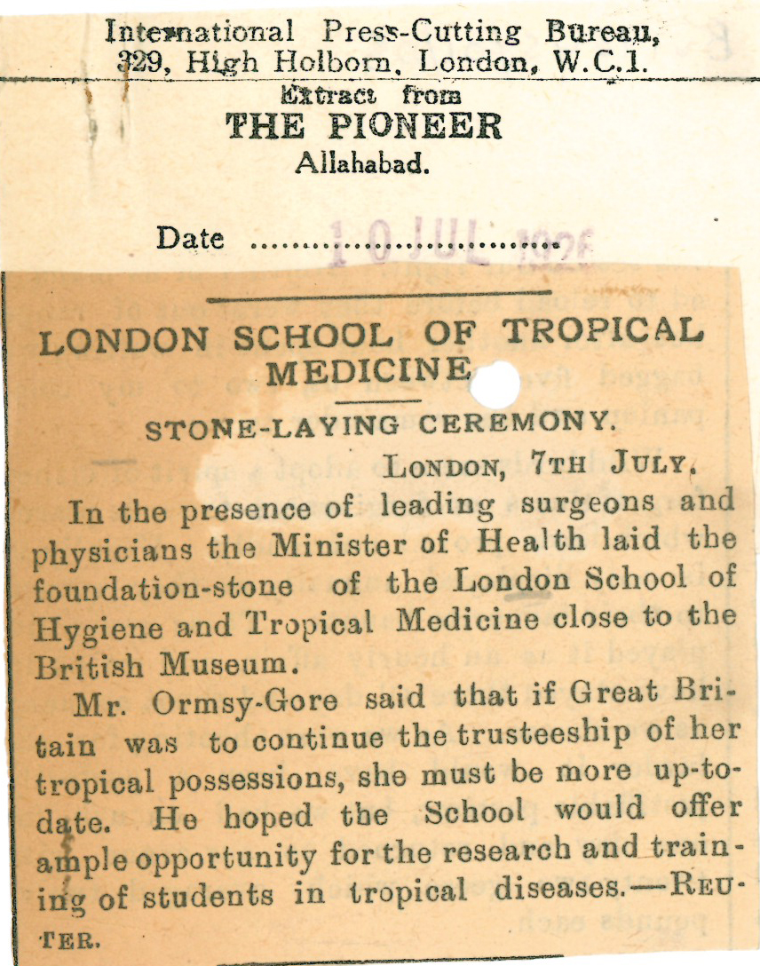 Pioneer press cutting