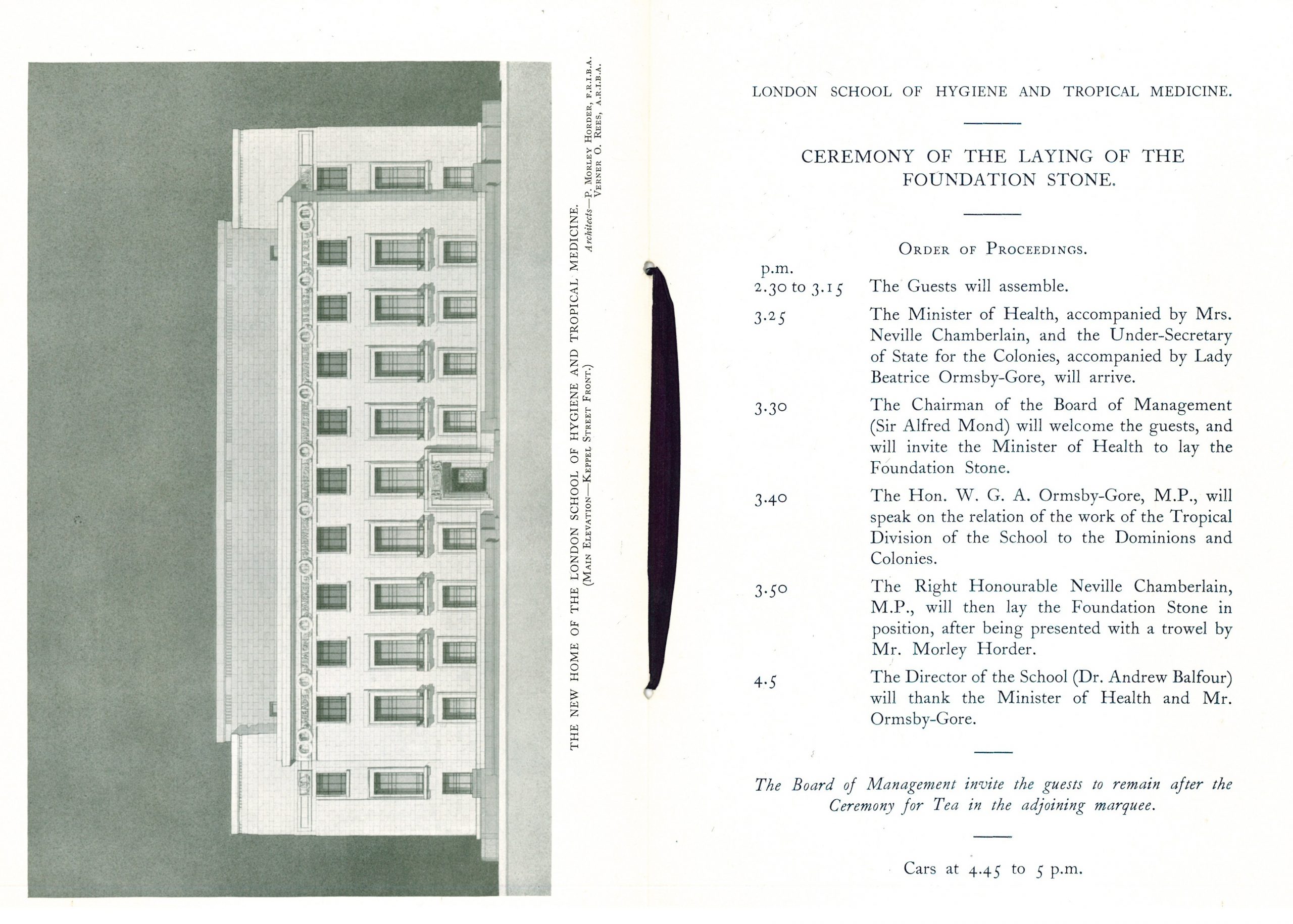 order of proceedings 2