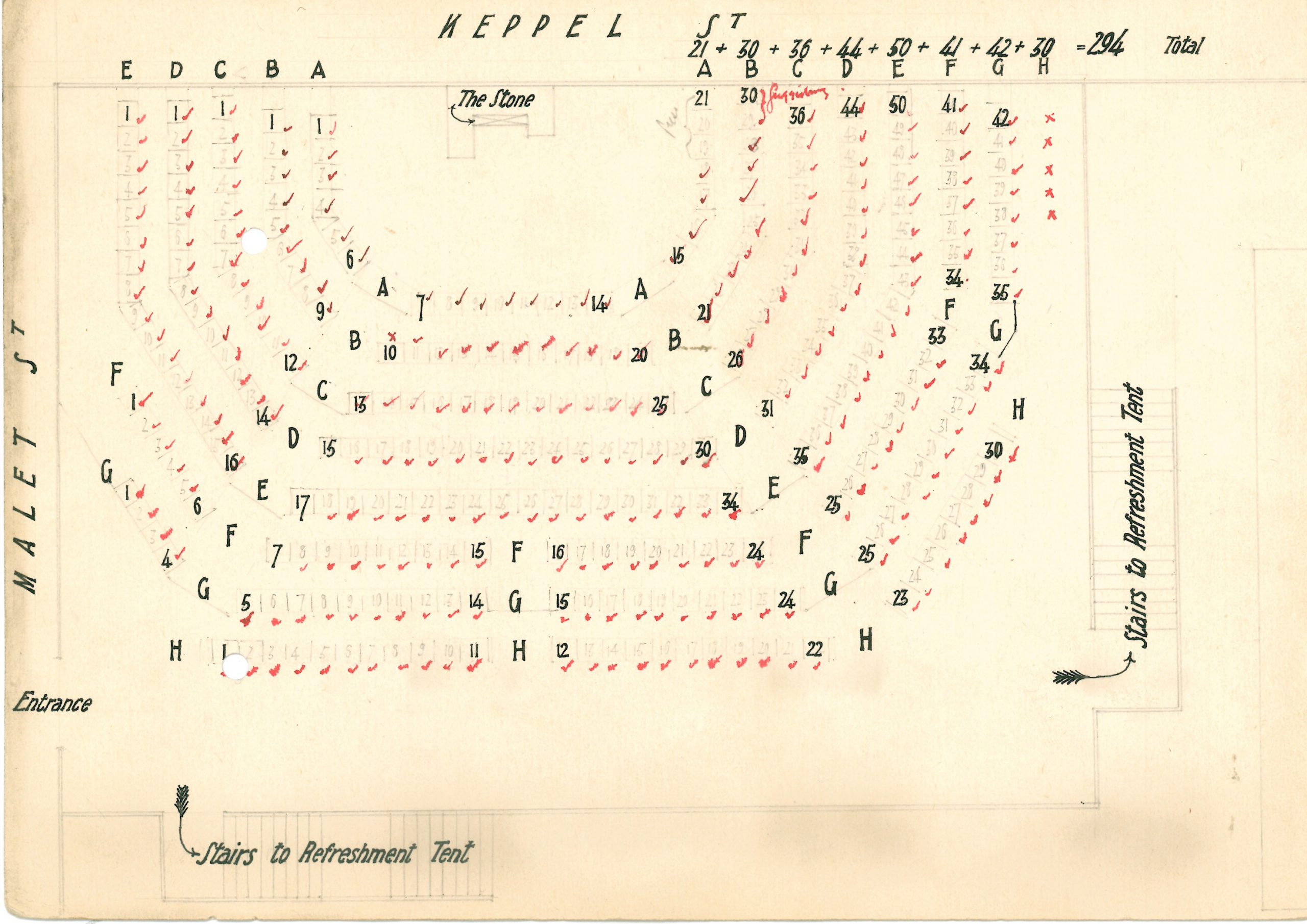 seating plan