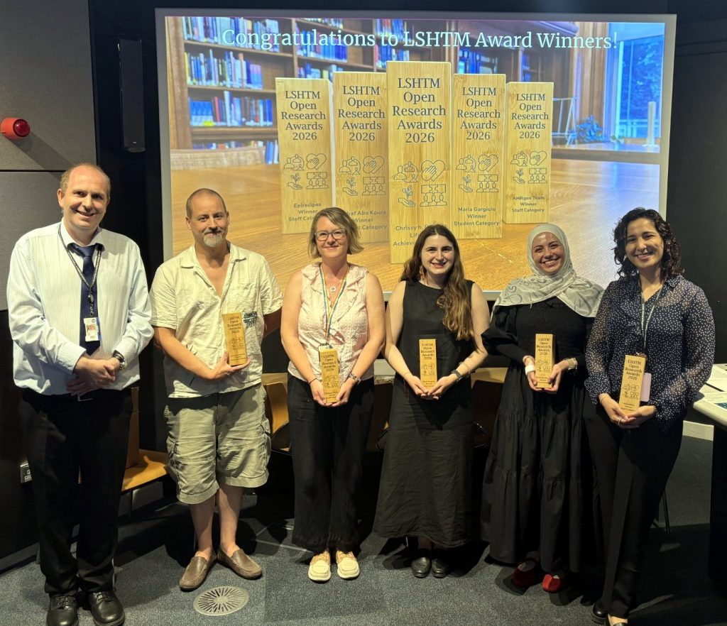 LSHTM Open Research Awards 2026 Winners